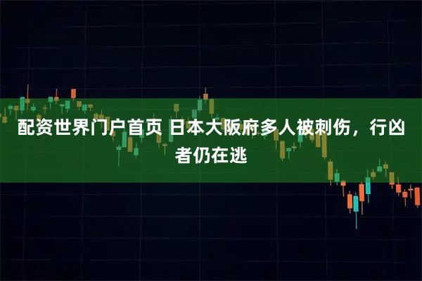 配资世界门户首页 日本大阪府多人被刺伤，行凶者仍在逃
